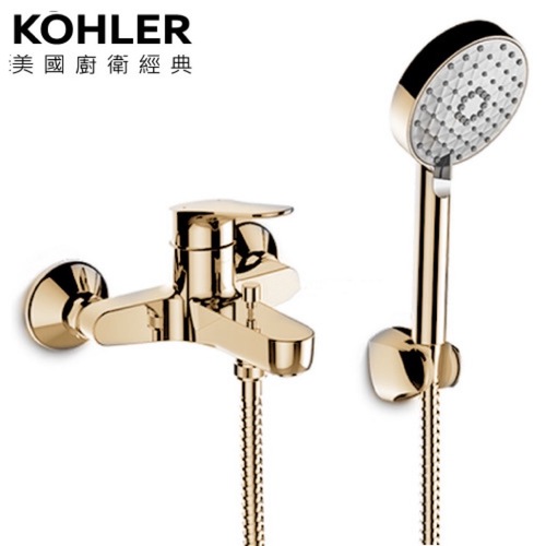 KOHLER-ACCLIV浴缸淋浴龍頭(法蘭金)  |商品介紹|KOHLER系列|龍頭|沐浴龍頭