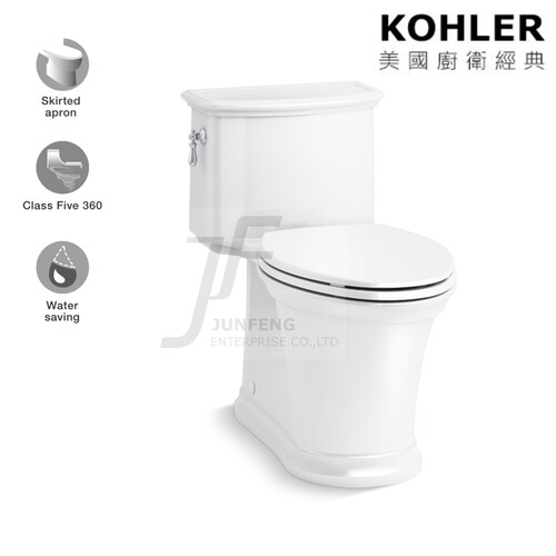 KOHLER-Harken水漩風單體馬桶(附馬桶蓋)  |商品介紹|KOHLER系列|馬桶|單體馬桶