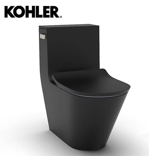 KOHLER-Brazn(黑)水漩風單體桶(附馬桶蓋)產品圖