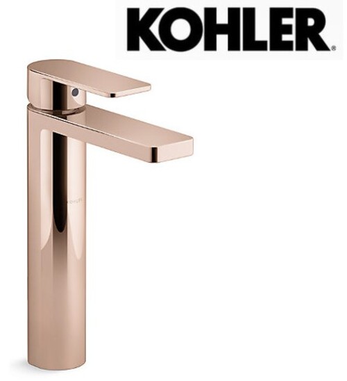 KOHLER-PARALLEL單槍臉盆龍頭(玫瑰金)產品圖