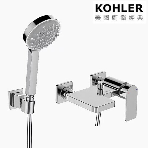 KOHLER-PARALLEL浴缸淋浴龍頭(鉻色)產品圖
