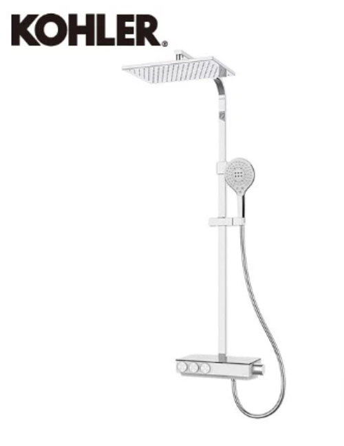 KOHLER-Urbanity 定溫三出水淋浴柱(鉻色)  |商品介紹|KOHLER系列|龍頭|花灑
