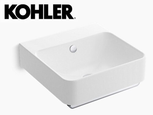 KOHLER-FOREFRONT壁掛式面盆(含毛巾桿)  |商品介紹|KOHLER系列|臉盆