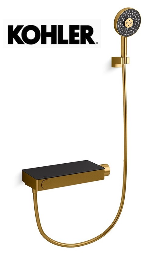 KOHLER × ANTHEM 恆溫淋浴龍頭(摩登金)  |商品介紹|KOHLER系列|龍頭|沐浴龍頭