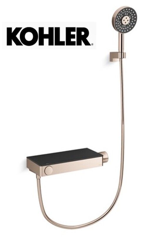 KOHLER × ANTHEM 恆溫淋浴龍頭(玫瑰金)產品圖