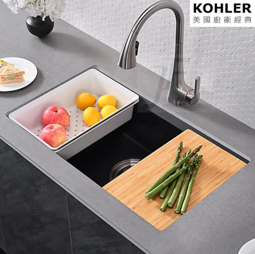 KOHLER x Task Neoroc花崗岩水槽(79cm)  |商品介紹|KOHLER系列|廚房龍頭&水槽