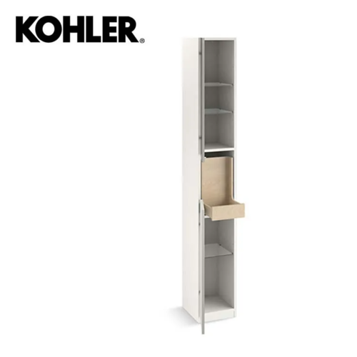 KOHLER × Spacity 置物高櫃 粉嫩白 (左開 / 右開)-32164K-L/R-PPW產品圖