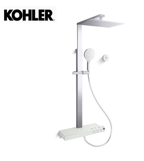 KOHLER-Urbanity+雙花灑恆溫淋浴柱