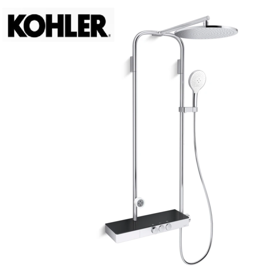 KOHLER-SpaViva三出水恆溫淋浴柱產品圖