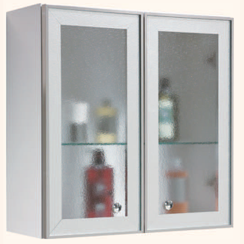 鋁本色鋁框銀霞玻璃門片/標準吊櫃  |商品介紹|浴櫃系列|吊櫃系列