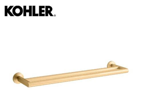 KOHLER × COMPONENTS 60cm 雙桿毛巾架  |商品介紹|KOHLER系列|浴室配件