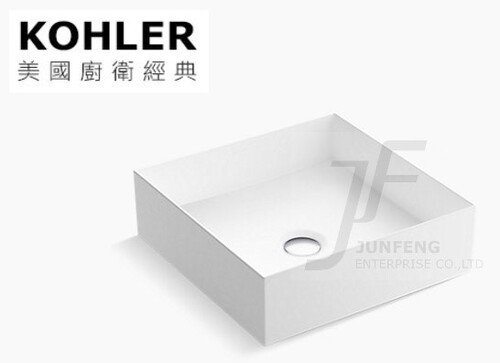 KOHLER-Mica獨立盆(方/白)  |商品介紹|KOHLER系列|臉盆