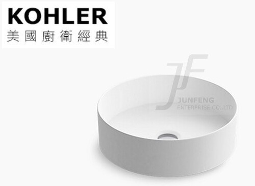 KOHLER-Mica圓形獨立盆(圓/白)  |商品介紹|KOHLER系列|臉盆