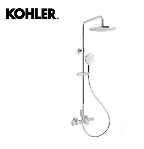 KOHLER × ACCLIV 三出水恆溫淋浴柱(鉻)  |商品介紹|KOHLER系列|龍頭|花灑