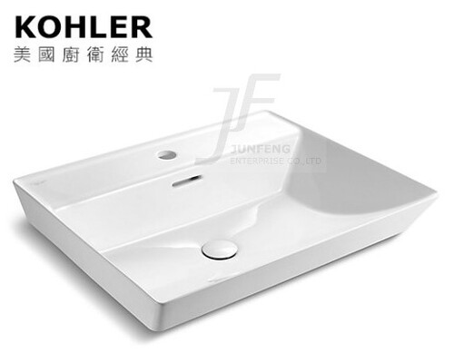 KOHLER-Brazn獨立盆(白)-帶龍頭孔  |商品介紹|KOHLER系列|臉盆