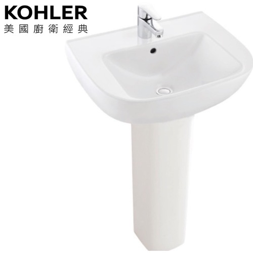 KOHLER-REACH長柱面盆  |商品介紹|KOHLER系列|臉盆