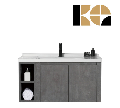 KQ(100cm)發泡板浴櫃(左)  |商品介紹|浴櫃系列|發泡浴櫃|100cm
