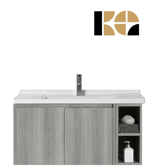 KQ(100cm)發泡板浴櫃(右)  |商品介紹|浴櫃系列|發泡浴櫃|100cm