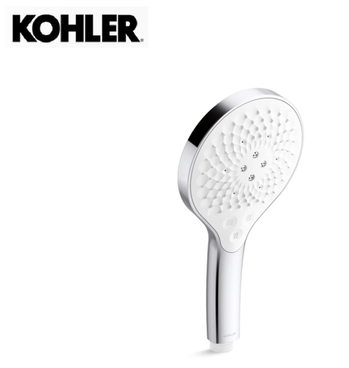 KOHLER-Rain Duet WaterMind technology多功能手持花灑(圓形) 共7色產品圖