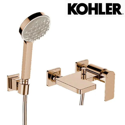 KOHLER-PARALLEL浴缸淋浴龍頭(玫瑰金)  |商品介紹|KOHLER系列|龍頭|沐浴龍頭