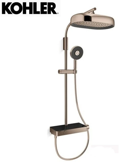 KOHLER-ANTHEM 恆溫花灑淋浴柱(玫瑰金)  |商品介紹|KOHLER系列|龍頭|花灑