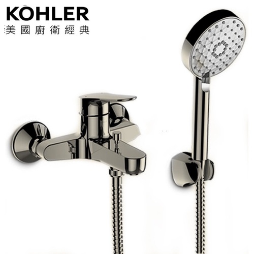 KOHLER-ACCLIV浴缸淋浴龍頭(羅曼銀)產品圖