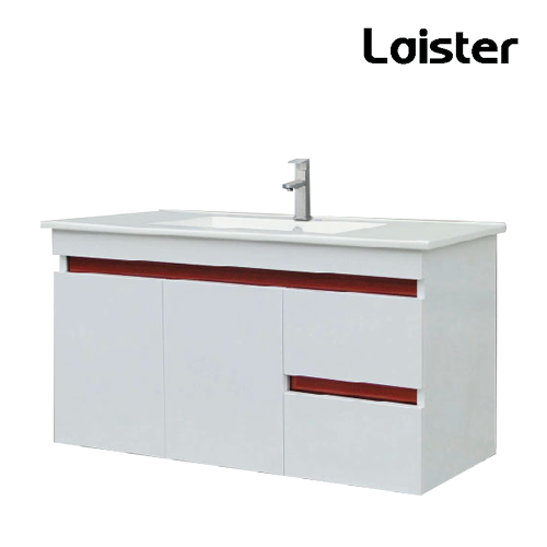 Laister (100cm)白鐵浴櫃示意圖